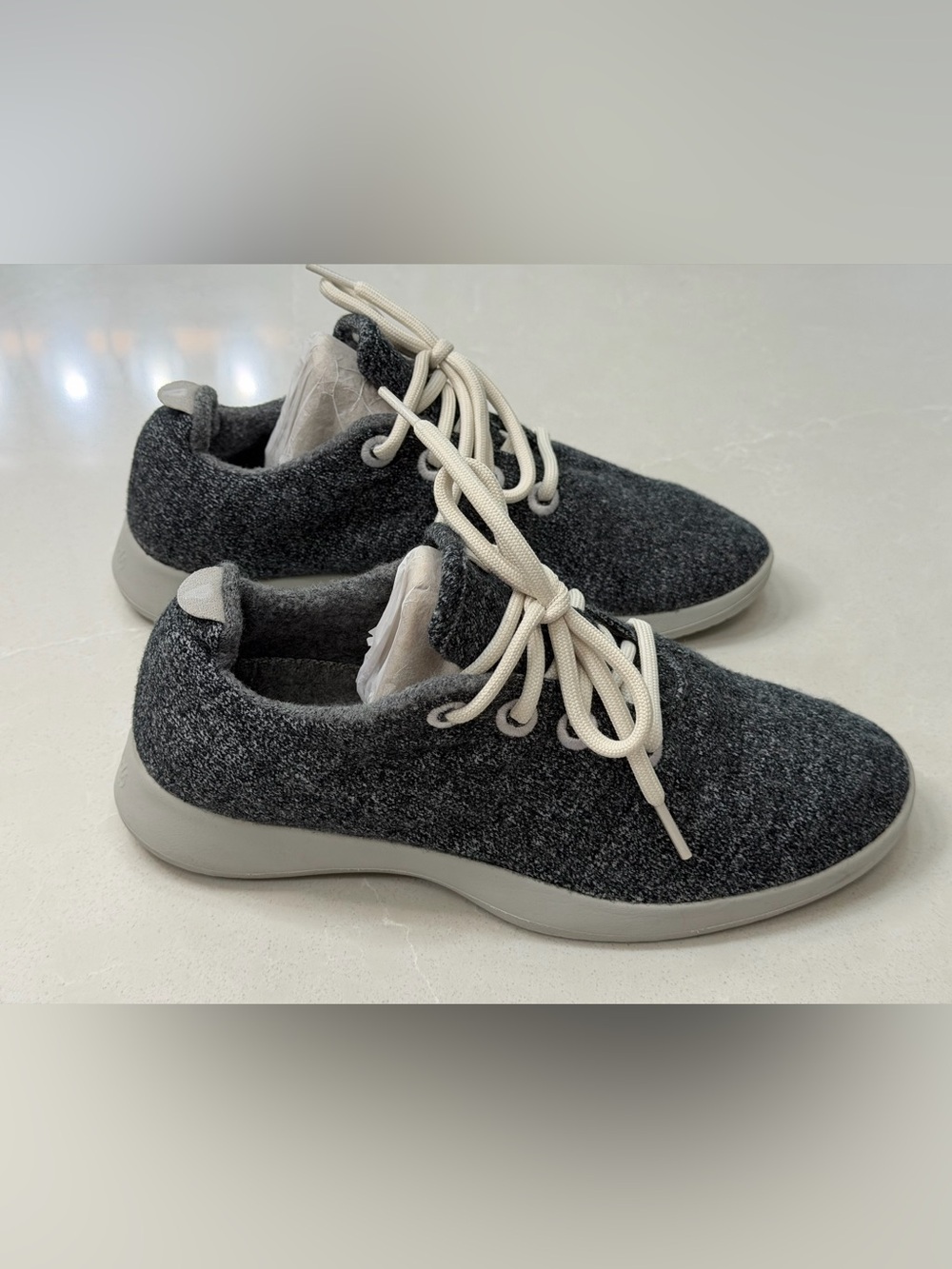 Allbirds Wool Runners Dark Gray Heather Sneakers Womens Size 9